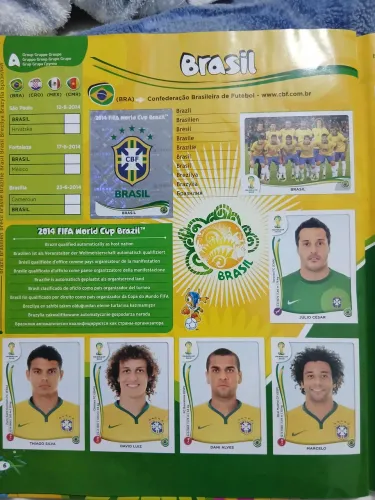 Vendo Álbum Fifa 2014 capa dura completo