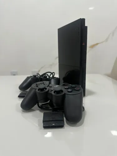 Ps2 com 2 controles