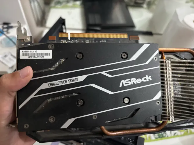 Placa de vídeo AMD ASRock Challenger Radeon RX 6600 Series RX 6600 8GB