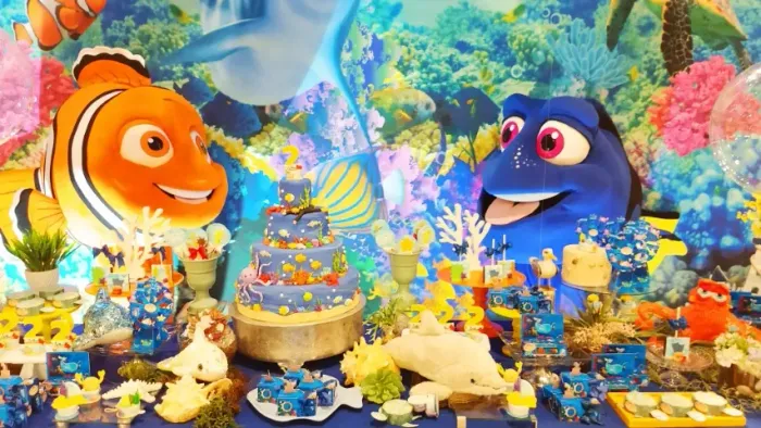 Dory e Nemo personagens vivos cover Festa Infantil