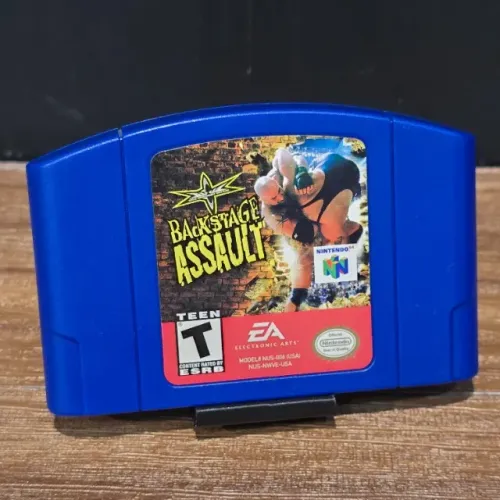 Jogo Backstage Assault Nintendo 64 Original Americano
