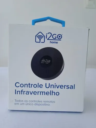 Controle Remoto Inteligente Universal Smart Wi-fi Infravermelho Preto - i2GO