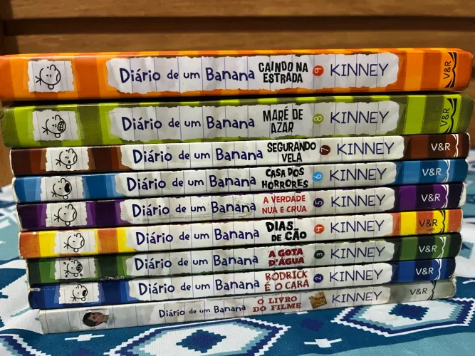 Coleção Diário de um Banana 2-9 + O Livro do filme