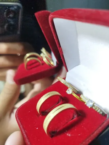 Alianças casamento tamanho 25/15