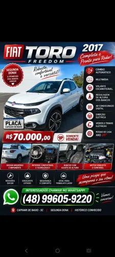 Fiat Toro Freedom 1.8 16V Flex Aut. 2017