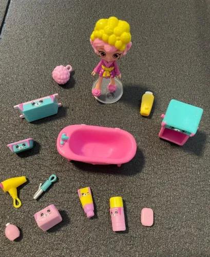 Shopkins Happy Places Bubbleisha com acessórios