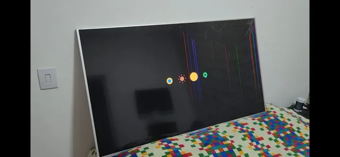Smart Tv 3D LED Sony 55 Polegadas Defeito Tela XBR-55X855C