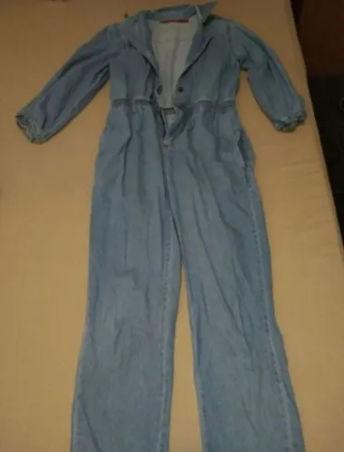 Macacão Jeans Feminino P