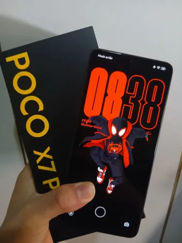 POCO X7 PRO 256GB / 8GB RAM AMARELO ? COMPLETO! LEIA A DESCRIÇÃO!