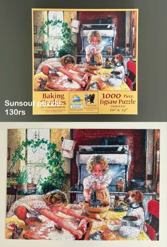 Sunsout quebra cabeça 1000pcs
