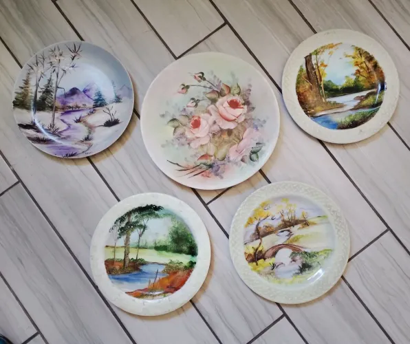 Pratos decorados