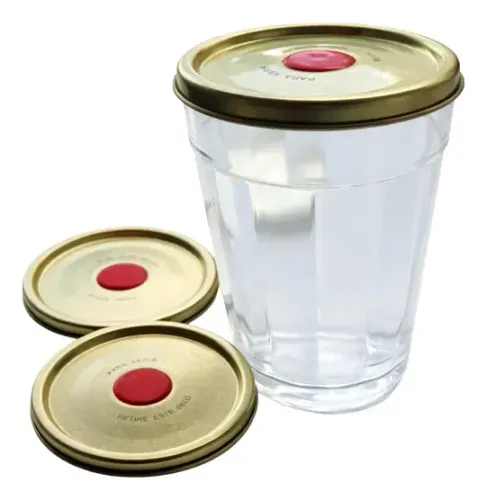 Tampa Para Pudim No Copo Americano 67mm Rojek - Kit 50 Tampas
