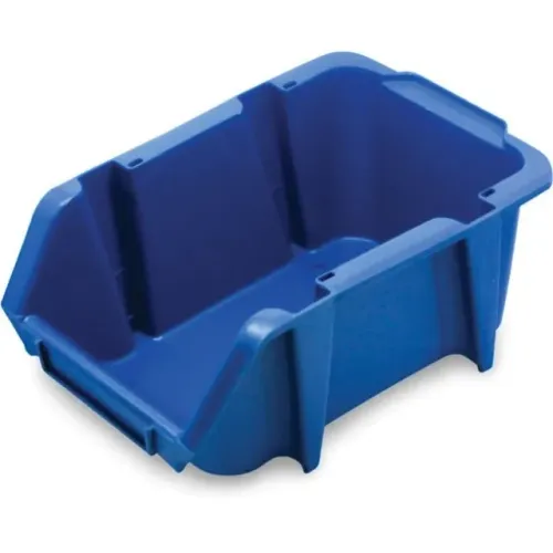 Caixa Plástica Tipo Gaveta Bin n°7 Azul -Encaixável