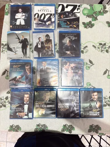 Coleção 007 bluray