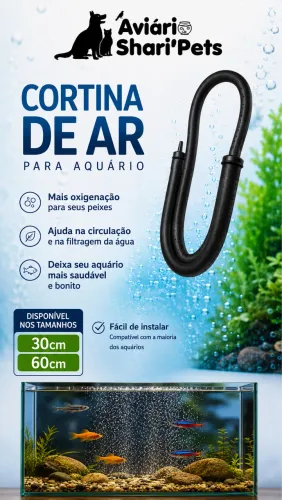 Cortina de ar P/aquario