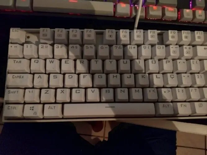 teclado e mouse red dragon