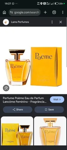 Poeme lancomme