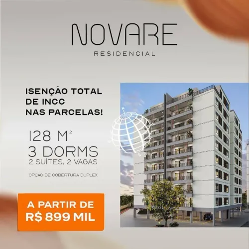 Apartamento com 3 dormitórios à venda, 128 m² por R$ 899.000,00 - Centro - Atibaia/SP