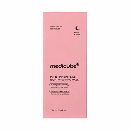 Medicube PDRN Pink Caffeine Night Wrapping Mask 75 ml - Nova