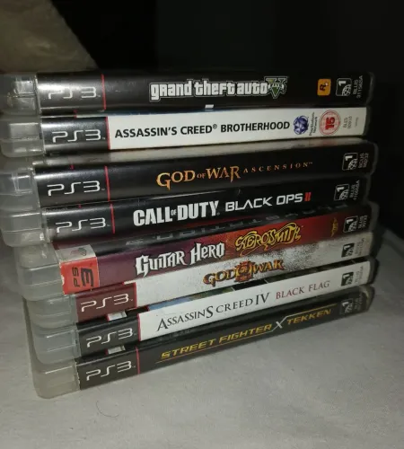 8 JOGOS ORIGINAIS PLAYSTATION 3