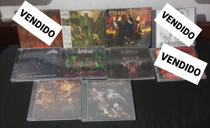 CDs de Metal Lacrados