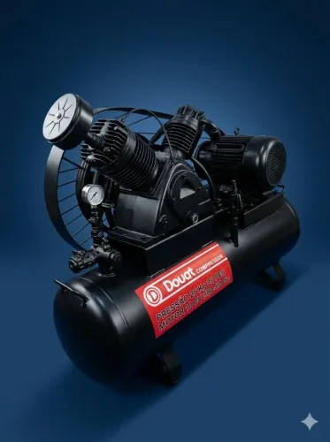 Compressor de ar completo para garrafa pet pressão 25kg vazão 425l/m motor trifásico 10CV 