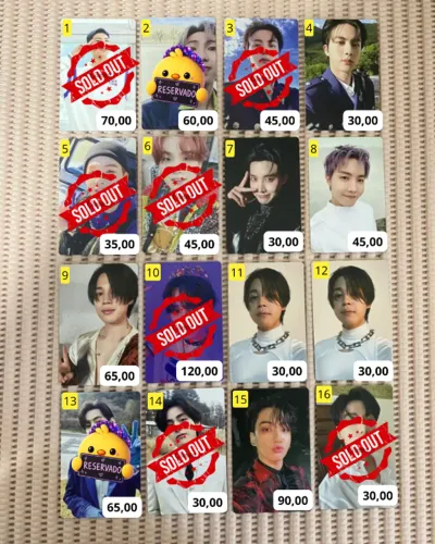 photocard pc bts me myself