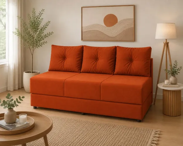 SOFÁ CAMA BBB, Com Almofadas, PAGUE NA ENTREGA NOVOS