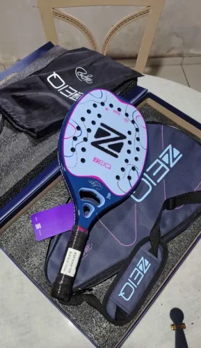 Raquete De Beach Tennis Zeiq New Inspire Patty Diaz