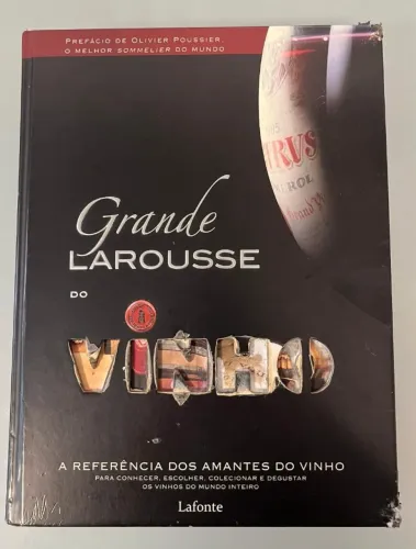Livro "Grande Larousse Do Vinho" - Lafonte