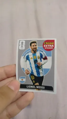 FIGURINHA COPA MESSI PRATA