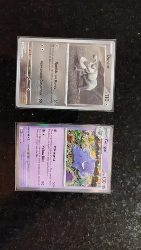 CARTAS POKÉMON - GENGAR/DURANT - Valor no chat