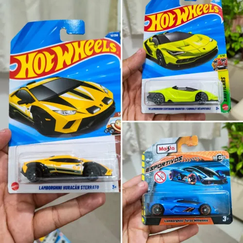 Kit 3 Lamborghini Hot Wheels Mainline