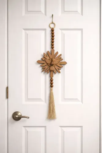 Decorativo Porta Madeira - Divino Espírito Santo