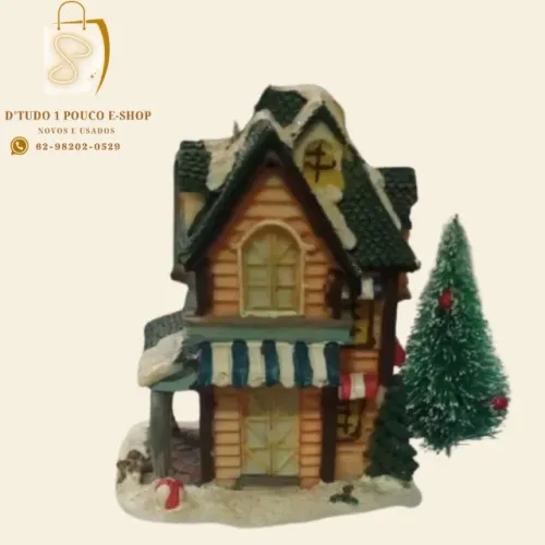 CASINHA DA VILA DE PAPAI NOEL- NATAL- SANTINI