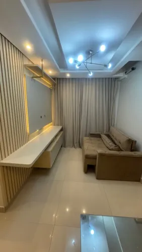 Apartamento semi-mobiliado 