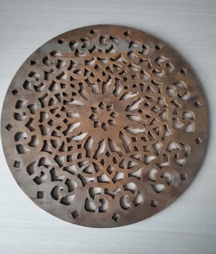 Mandala em madeira 80 x 80