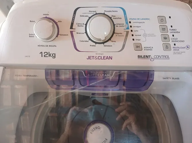 Máquina de lavar Electrolux 12kg Jet&Clean