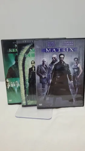 DVDS TRILOGIA MATRIX 1,2 E 3