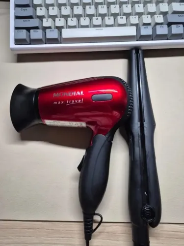 Kit secador + chapinha em ótimo estado