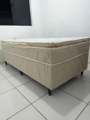 Colchão box conjugado solteiro nobre-PRA SAIR LOGO!!! passo cartão