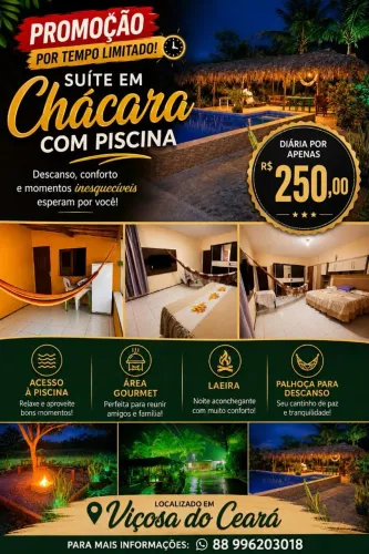 Aluguel de suíte em Viçosa do Ceará