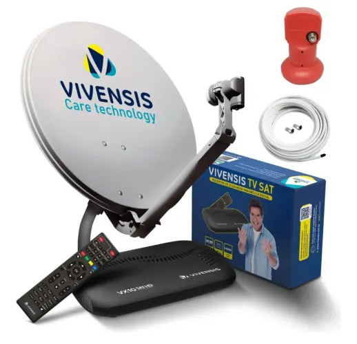 Parabólica Digital mais de 90 canais.