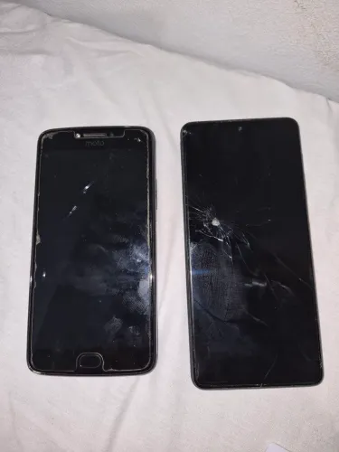 Vende-se Samsung M51 e Moto E4 Plus para peças