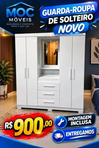 Guarda roupa novos