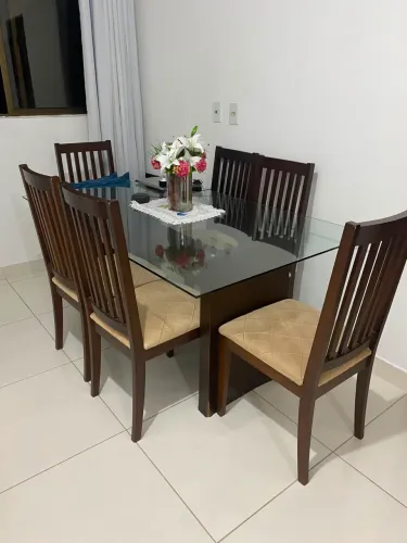 Mesa de Jantar 6 cadeiras