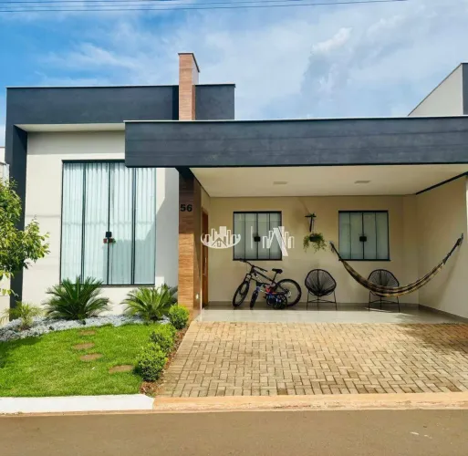 Casa com 3 Quartos à venda, 140 m² por R$ 960.000 - Condomínio Via Florence - Londrina/PR