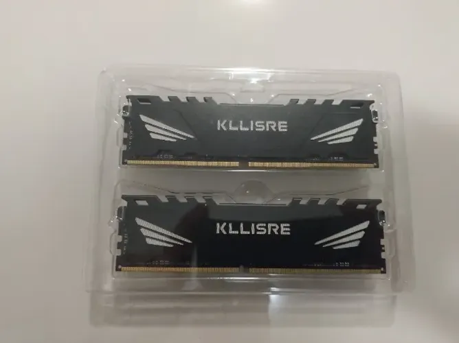 Memória DDR4 16GB 2666Mhz (2x8) Dual Channel Kllisre Desktop