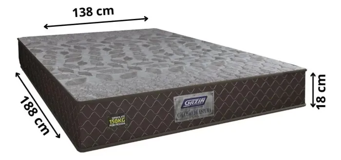 COLCHAO CASAL SONOPRO D60 GAZIN