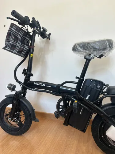 Bicicleta elétrica dobrável (NOVA)